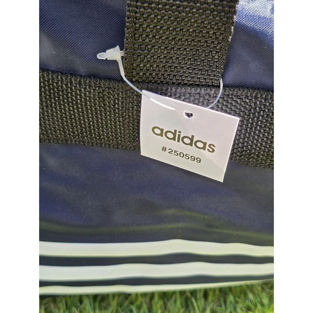 New York Yankees Vintage Dead Stock Adidas Duffel Bag - 16x7x9 W/ Shoulder Strap